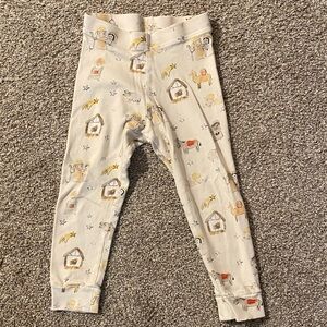 Holy Pals away in a manger nativity scene pajama pants